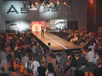 Audi A5 - scéna a priestor eventu (foto z akcie) / autor: Mgr. art. Soňa Sadilková / realizované: 2007